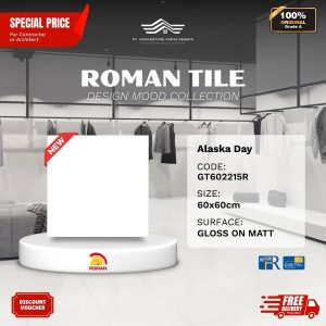 ROMAN DESIGN MOOD AGT602215R Alaska Day 60×60 [GRADE A]