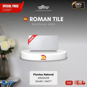 ROMAN RECTIFICADO WALL 1W63202R Fluvius Natural 30×60 [GRADE A]