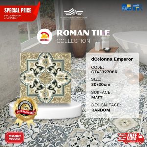 ROMAN VINTAGE MOOD AGTA332708R dColonna Emperor 30×30 [GRADE A]