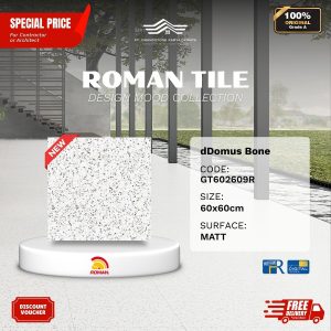 ROMAN DESIGN MOOD AGT602609R dDomus Bone 60×60 [GRADE A]