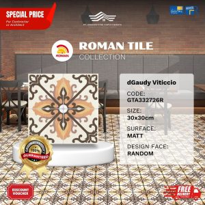ROMAN VINTAGE MOOD AGTA332726R dGaudy Viticcio 30×30 [GRADE A]