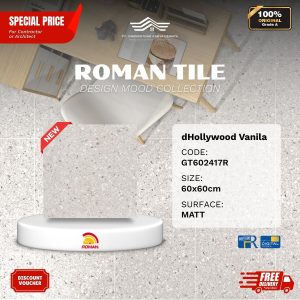 ROMAN DESIGN MOOD AGT602417R dHollywood Vanila 60×60 [GRADE A]