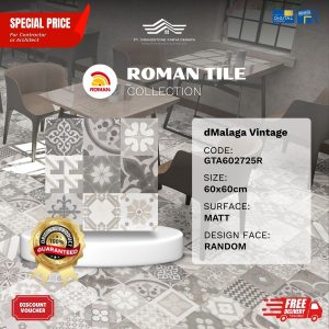 ROMAN VINTAGE MOOD AGTA602725R dMalaga Vintage 60×60 [GRADE A]