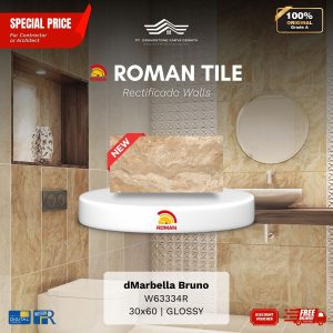 ROMAN RECTIFICADO WALL 1W63334R dMarbella Bruno 30×60 [GRADE A]