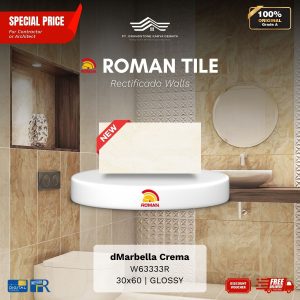 ROMAN RECTIFICADO WALL 1W63333R dMarbella Crema 30×60 [GRADE A]