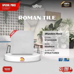 ROMAN DESIGN MOOD AGT605532R dRanders Bone 60×60 [GRADE A]