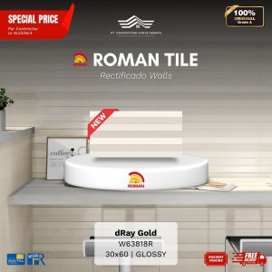 ROMAN RECTIFICADO WALL 1W63818R dRay Gold 30×60 [GRADE A]