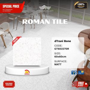 ROMAN DESIGN MOOD AGT602270R dTrani Bone 60×60 [GRADE A]