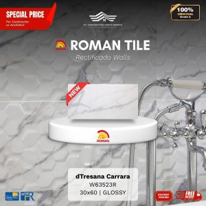 ROMAN RECTIFICADO WALL 1W63523R dTresana Carrara 30×60 [GRADE A]