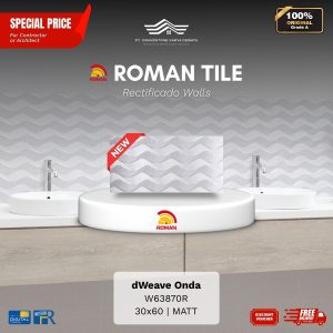 ROMAN RECTIFICADO WALL 1W63870R dWeave Onda 30×60 [GRADE A]