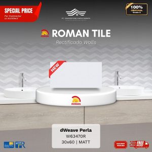 ROMAN RECTIFICADO WALL 1W63470R dWeave Perla 30×60 [GRADE A]