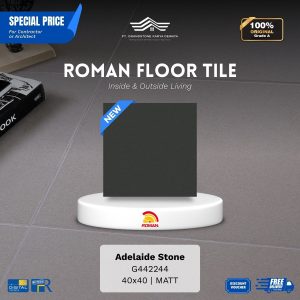 ROMAN FLOOR TILE 1G442244 Adelaide Stone 40×40 [GRADE A]