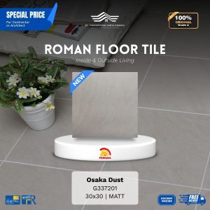 ROMAN FLOOR TILE 1G337201 Osaka Dust 30×30 [GRADE A]