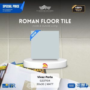 ROMAN FLOOR TILE 1G337104 Vivaz Perla 30×30 [GRADE A]