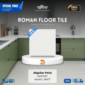 ROMAN FLOOR TILE 1G447257 dAguilar Perla 40×40 [GRADE A]