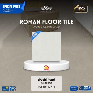 ROMAN FLOOR TILE 1G447253 dAichi Pearl 40×40 [GRADE A]