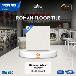 ROMAN FLOOR TILE 1G337257 dGranum Wheat 30×30 [GRADE A]