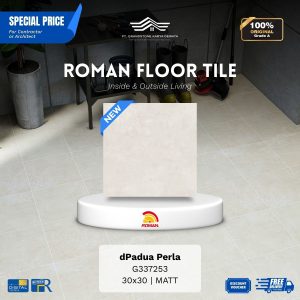 ROMAN FLOOR TILE 1G337253 dPadua Perla 30×30 [GRADE A]