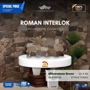 ROMAN INTERLOK 1GL638046 dRiverstone Bruno 30×60 [GRADE A]