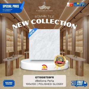 ROMAN GLOSS MOOD AGT1009759FR dBellona Perla 100×100 [GRADE A]